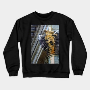 Peregrine Falcon on Saint Stephen's Cathedral (Budapest) Crewneck Sweatshirt